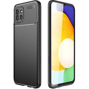 imoshion Carbon Softcase Backcover voor de Samsung Galaxy A03 - Zwart