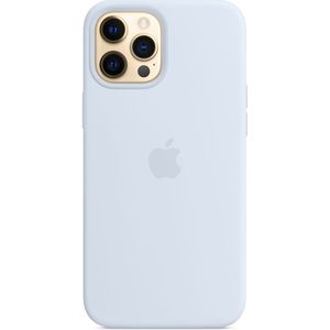 Apple Silicone Backcover MagSafe voor de iPhone 12 Pro Max - Cloud Blue