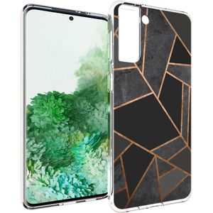 imoshion Design hoesje voor de Samsung Galaxy S21 Plus - Grafisch Koper / Zwart