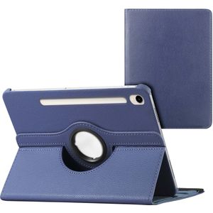 imoshion 360° draaibare Bookcase voor de Samsung Galaxy Tab S9 11.0 inch / Tab S10 FE / S9 FE 10.9 inch - Donkerblauw