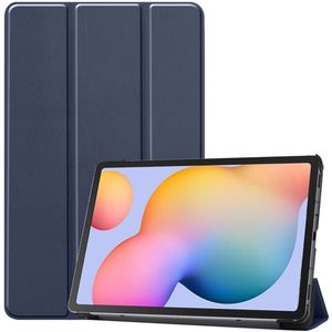 iMoshion Trifold Bookcase voor de Samsung Galaxy Tab S6 Lite / Tab S6 Lite (2022) / Tab S6 Lite (2024) - Donkerblauw