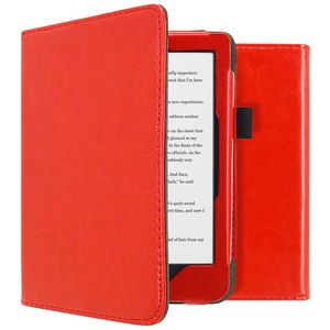 iMoshion Vegan Leather Bookcase voor de Kobo Clara HD - Rood