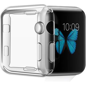iMoshion Full Cover Softcase voor de Apple Watch Series 1 / 2 / 3 - 42 mm - Transparant