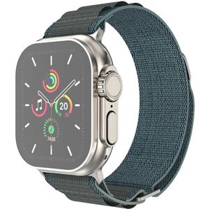 imoshion Nylon Alpine bandje voor de Apple Watch Series 1 t/m 10 / SE / Ultra (2) (44/45/46/49 mm) - Blauw