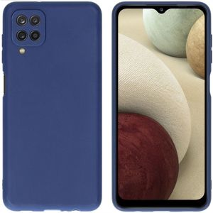 iMoshion Color Backcover voor de Samsung Galaxy A12 - Donkerblauw