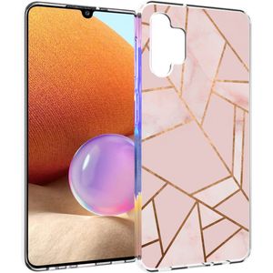 iMoshion Design hoesje voor de Samsung Galaxy A32 (4G) - Grafisch Koper / Roze