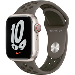 Nike Sport Band voor de Apple Watch Series 1-9 / SE - 38/40/41 mm - Olive Gray/Cargo Khaki