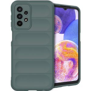 iMoshion EasyGrip Backcover voor de Samsung Galaxy A23 (5G) - Donkergroen
