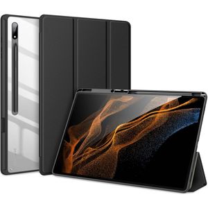 Dux Ducis Toby Bookcase voor de Samsung Galaxy Tab S8 Ultra - Zwart