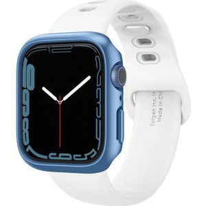 Spigen Thin Fit™ Case voor de Apple Watch Series 7 / 8 / 9 - 45 mm - Blauw
