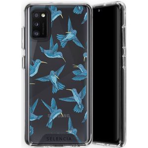 Selencia Zarya Fashion Extra Beschermende Backcover voor de Samsung Galaxy A41 - Birds