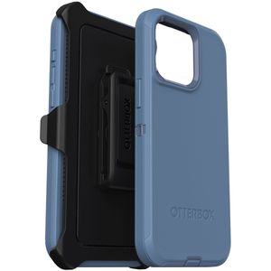 OtterBox Defender Rugged Backcover voor de iPhone 15 Pro Max - Baby bluejeans