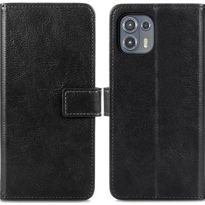 Imoshion - Luxe Bookcase - Telefoonhoesje - Zwart - Geschikt voor Motorola Edge 20 Lite