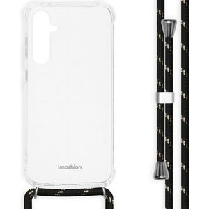 iMoshion Backcover met koord voor de Samsung Galaxy S23 FE - Zwart / Goud