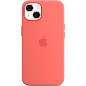 Apple Silicone Backcover MagSafe voor de iPhone 13 - Pink Pomelo