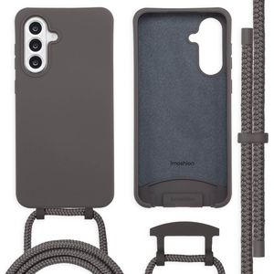 imoshion Color Backcover met afneembaar koord voor de Samsung Galaxy A36 / A56 - Black Coffee