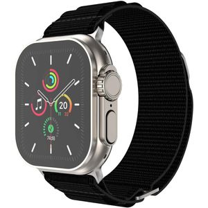 iMoshion Nylon Alpine bandje voor de Apple Watch Series 1-9 / SE - 38/40/41 mm - Zwart