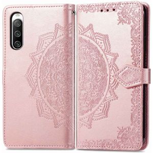 iMoshion Mandala Bookcase voor de Sony Xperia 10 IV - Rosé Goud