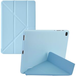 iMoshion Origami Bookcase voor de Samsung Galaxy Tab S6 Lite / Tab S6 Lite (2022) / Tab S6 Lite (2024) - Lichtblauw