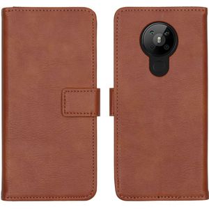 iMoshion Luxe Bookcase voor de Nokia 5.3 - Bruin