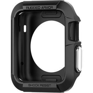 Spigen Rugged Armor™ Case voor de Apple Watch series 1-3 - 42 mm - Black