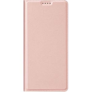 Dux Ducis Slim Softcase Bookcase voor de Xiaomi Redmi A3 - Rosé Goud