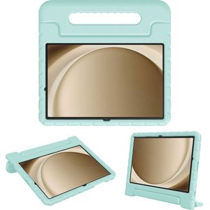 imoshion Kidsproof Backcover met handvat voor de Samsung Galaxy Tab A9 Plus - Soft Blue