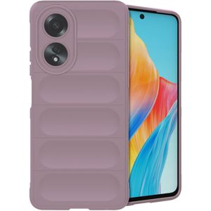imoshion EasyGrip Backcover voor de Oppo A58 (4G) - Paars
