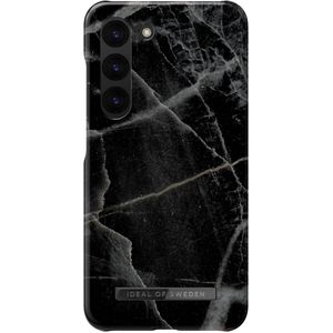 iDeal of Sweden Fashion Backcover voor de Samsung Galaxy S23 Plus - Black Thunder Marble