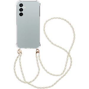 iMoshion Backcover met koord + armband - Parels voor de Samsung Galaxy A54 (5G) - Transparant
