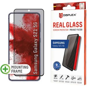 Displex Screenprotector Privacy Glass Full Cover voor de Samsung Galaxy S21