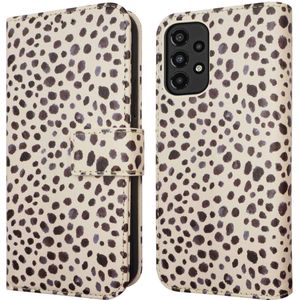 imoshion Design Bookcase voor de Samsung Galaxy A33 - Black And White Dots