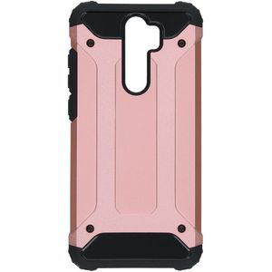 iMoshion Rugged Xtreme Backcover voor de Xiaomi Redmi Note 8 Pro - Rosé Goud