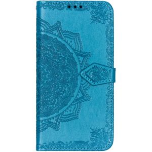Mandala Bookcase voor de Samsung Galaxy A50 / A30s - Turquoise