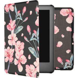 iMoshion Design Slim Hard Case Sleepcover voor de Amazon Kindle 10 - Blossom