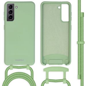 iMoshion Color Backcover met afneembaar koord voor de Samsung Galaxy S21 - Groen