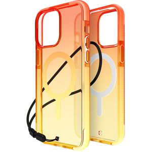 BodyGuardz Ace Pro MagSafe Backcover voor de iPhone 15 Pro Max - Peach Sorbet Ombre