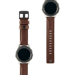 UAG Leather Strap band voor de Samsung Galaxy Watch 40/42mm/Active 2 42/44mm/Watch 3 41