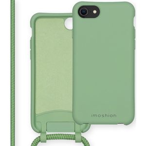 imoshion Color Backcover met afneembaar koord voor de Apple iPhone SE (2022 / 2020) / 8 / 7 - Groen