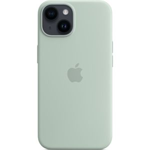 Apple Silicone Backcover MagSafe voor de iPhone 14 - Succulent
