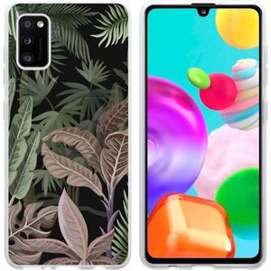 iMoshion Design hoesje voor de Samsung Galaxy A41 - Jungle - Groen / Roze