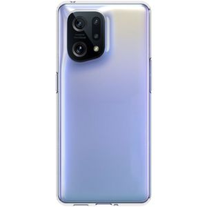 iMoshion Softcase Back Cover Oppo Find X5 (5G) - Transparant