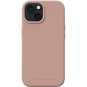 iDeal of Sweden Silicone Case voor de iPhone 15 - Blush Pink