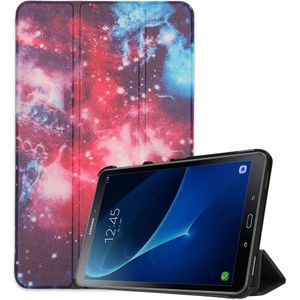 iMoshion Design Trifold Bookcase voor de Samsung Galaxy Tab A 10.1 (2016) - Space Design