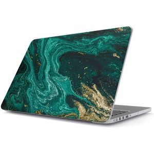 Burga Hardshell Cover voor de MacBook Pro 13 inch (2020 / 2022) - A2289 / A2251 - Emerald Pool