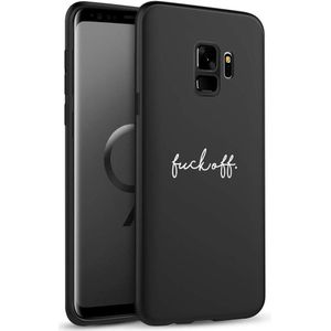 iMoshion Design hoesje voor de Samsung Galaxy S9 - Fuck Off - Zwart