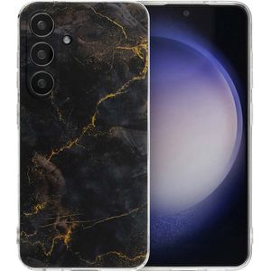 imoshion Design hoesje voor de Samsung Galaxy S24 - Black Marble