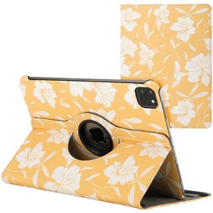 imoshion 360° Draaibare Design Bookcase voor de Apple iPad Pro 11 (2024) M4 - Yellow Flowers