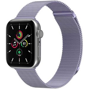 iMoshion Milanees magnetisch bandje voor de Apple Watch Series 1-9 / SE - 38/40/41 mm - Maat S - Paars