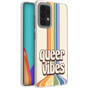 iMoshion Design hoesje voor de Samsung Galaxy A52(s) (5G/4G) - Rainbow Queer vibes